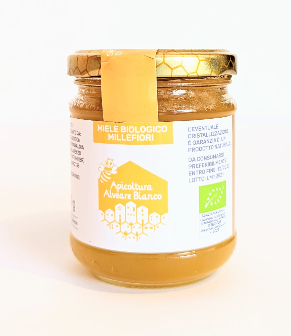 Alveare Bianco-Bio-Dünen-Blütenhonig-Apulien