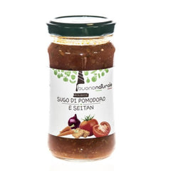 Bio Tomatensoße mit Seitan - 190g Fertigsoße