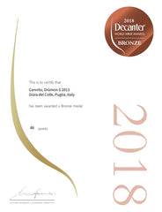 Decanter-award-drumon-s