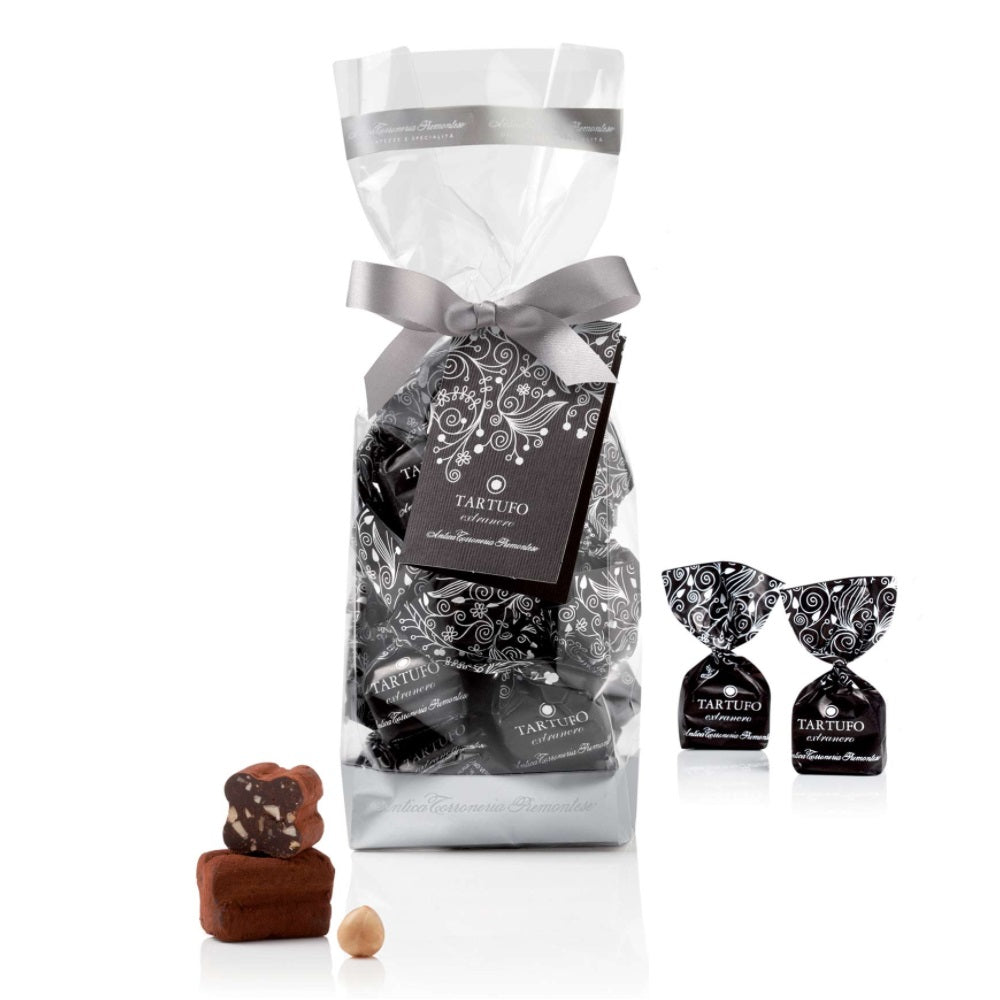 Schokoladentrüffel-Extranero-extra-herb-Beutel-200g-Antica-Torroneria