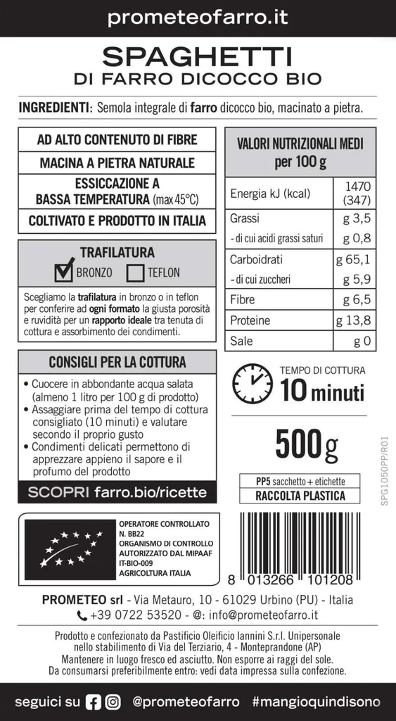 Spaghetti-Vollkorn-Emmer-Bio-Dinkel-Prometeo-500g-Nährwerttabelle